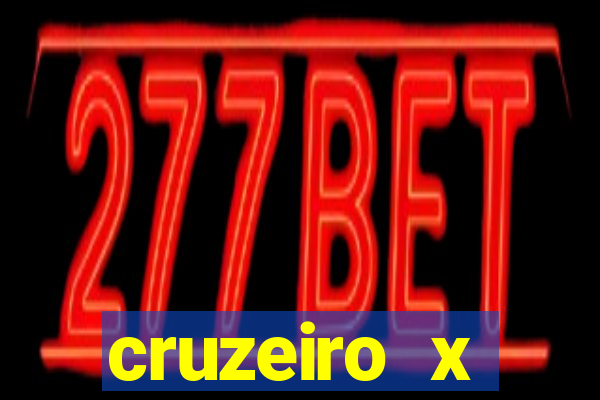 cruzeiro x corinthians palpite